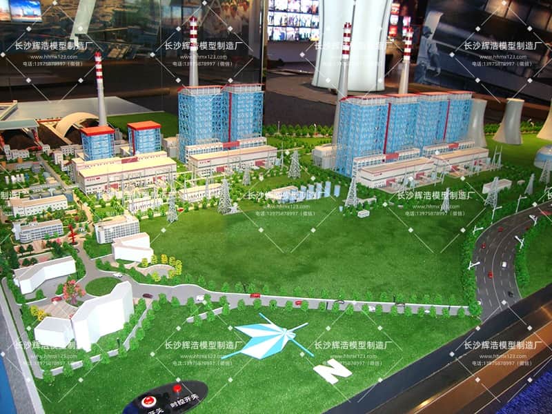 广西钦州电厂规划整体沙盘 (5).JPG