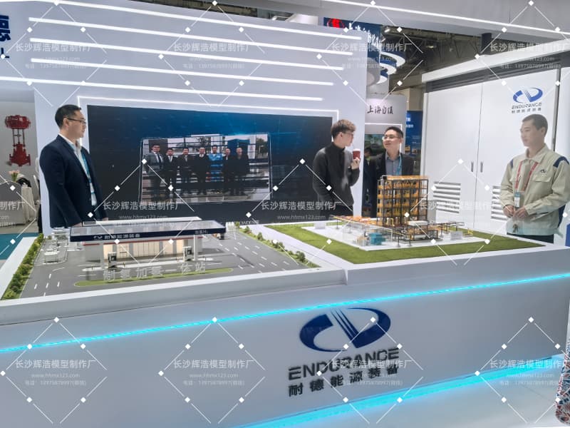 制氢加氢一体化沙盘模型—匠心打造，硬核展示绿能未来