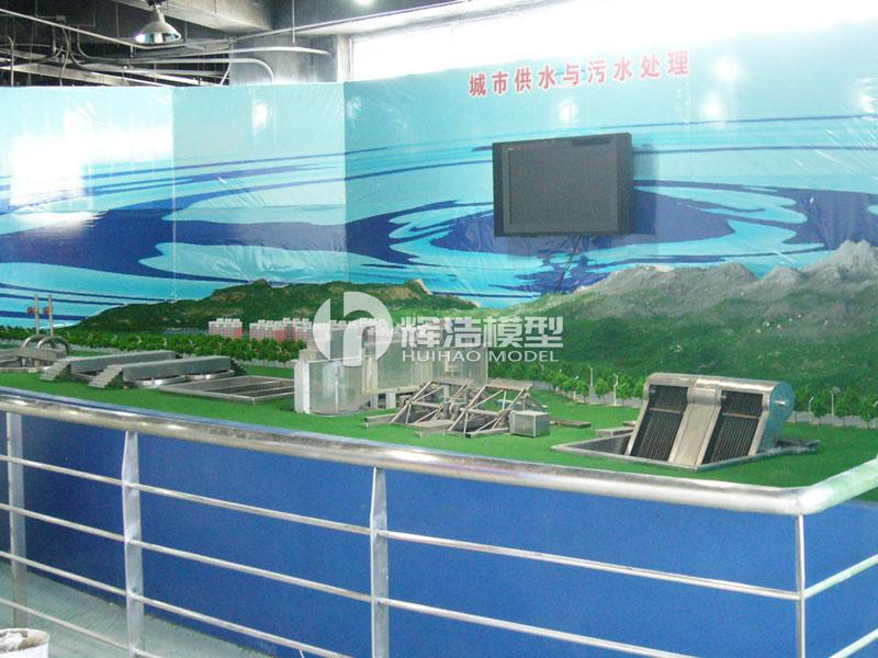 城市生活污水处理厂场景沙盘与工艺演示装置
