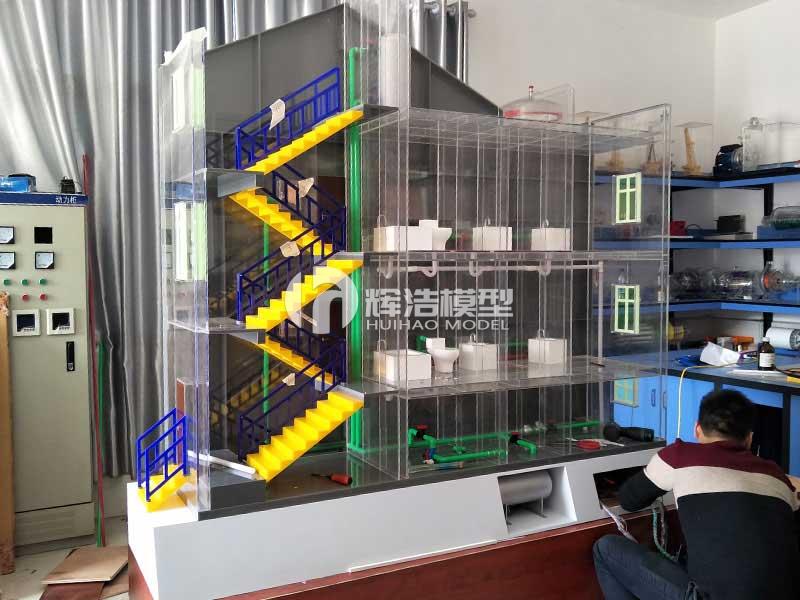 建筑给排水模型,给排水专业教学模型制作