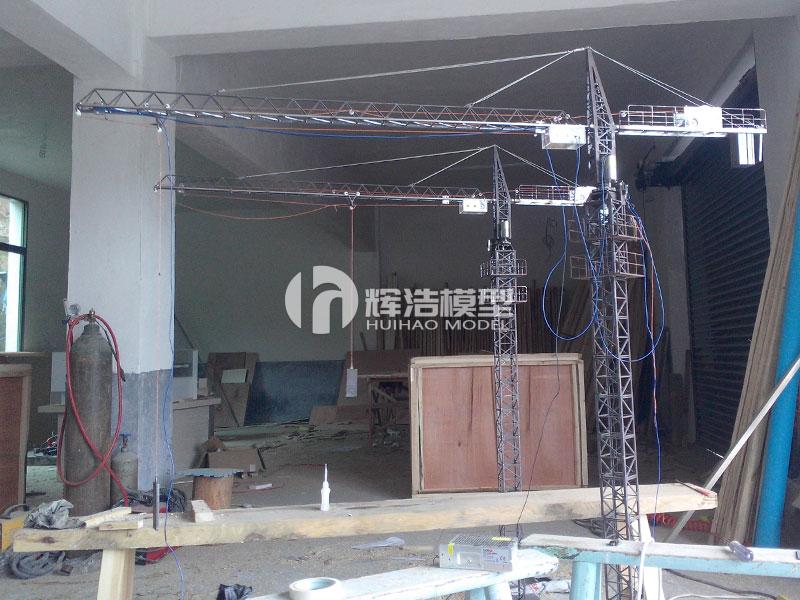 建筑塔吊模型,塔机实训模型,全金属塔机模型定制